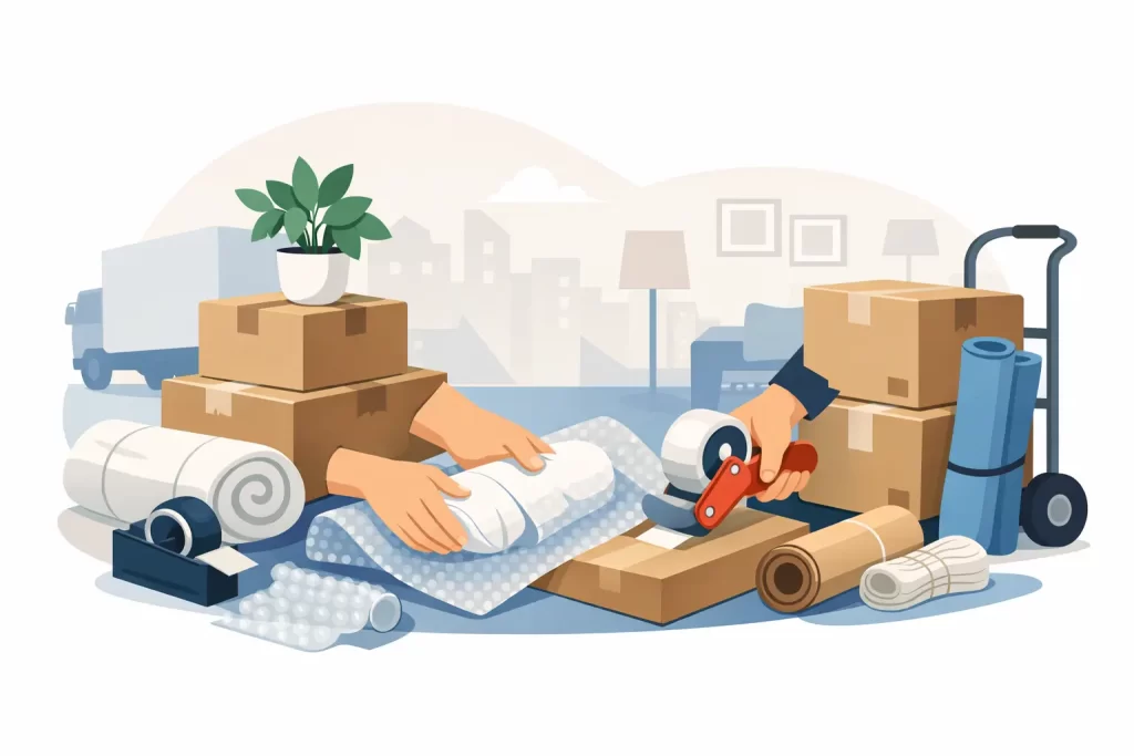 Packing and Wrapping Guide for Safer Moves