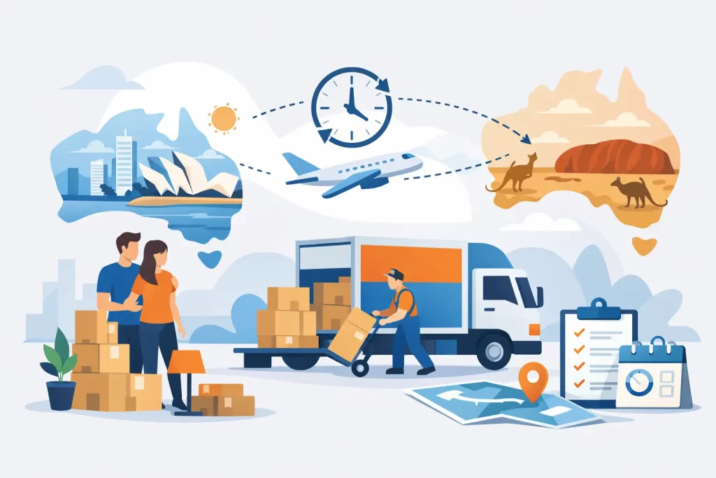 Interstate Moving Timeline Guide for Australians