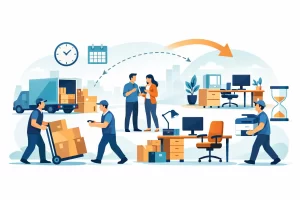 How to Move Office Equipment Without Lost Time
