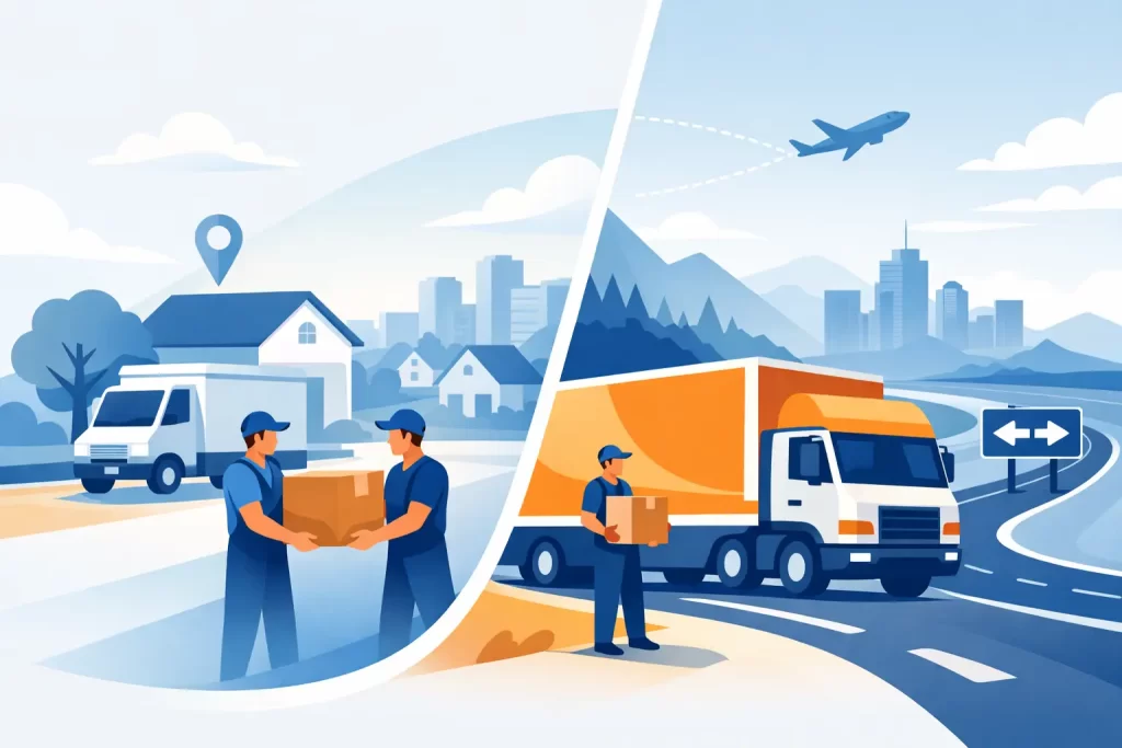 Local Removalists vs Interstate Movers: Key Differences