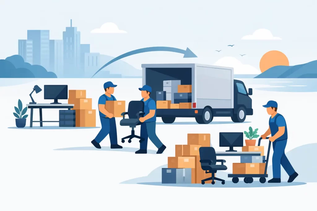 Office Movers Wollongong for Less Downtime