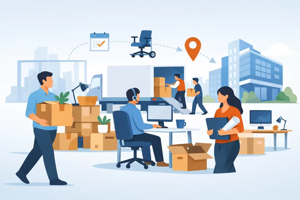 12 Best Office Relocation Tips for Less Downtime