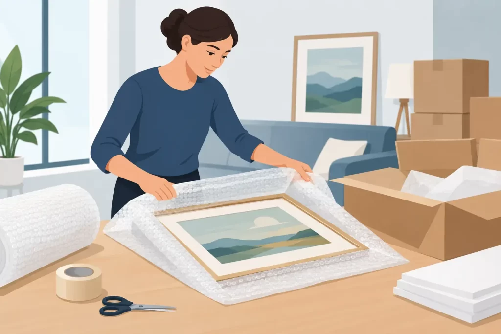 Packing Fragile Artwork for a Safer House Move